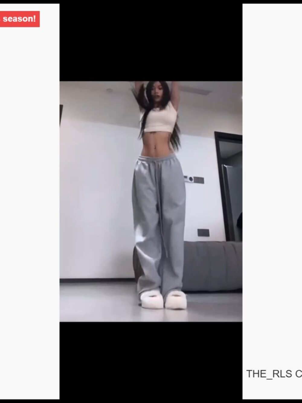 Polyester Baggy Parachute Pants with Drawstring Legs - Picture 7 of 7